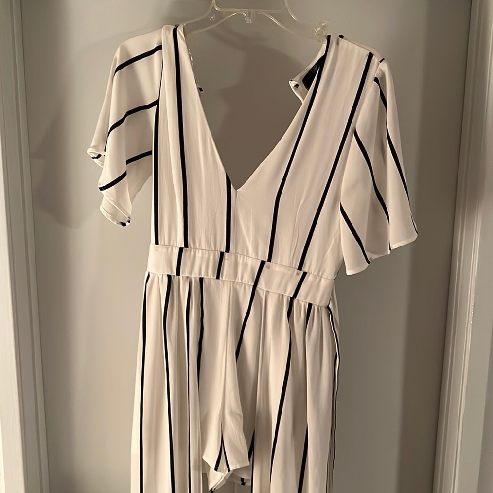 Super cute romper/maxi dress